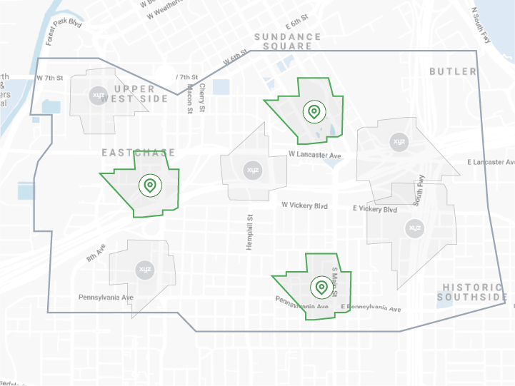 Recommened Sites Map