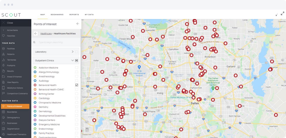 SCOUT - Real Estate and Mapping Platform